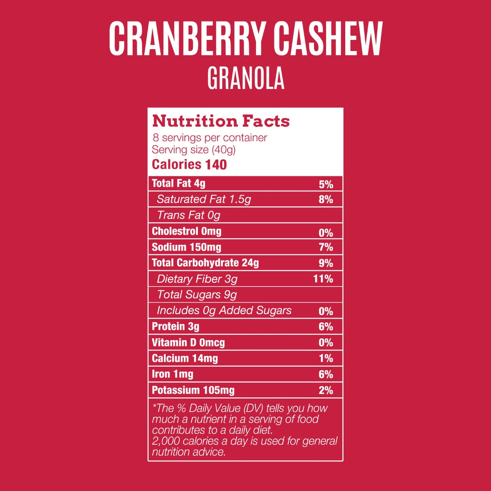 OWN - Cranberry Cashew Granola