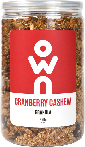OWN - Cranberry Cashew Granola