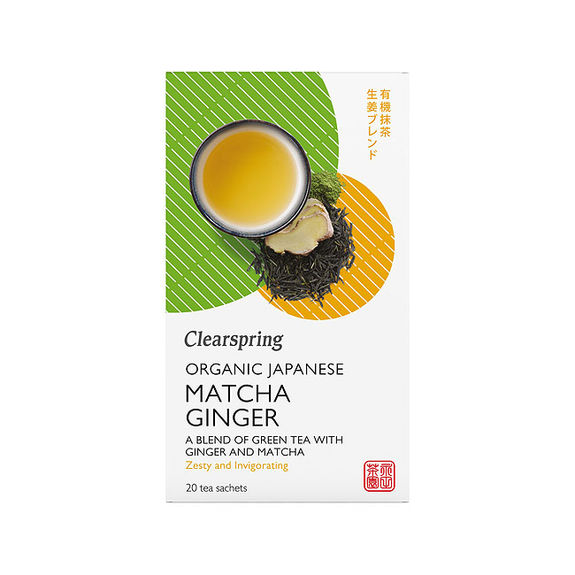
            
                Load image into Gallery viewer, Organic Japanese Matcha Ginger
            
        