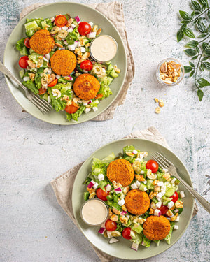 
            
                Load image into Gallery viewer, NEW! Falafel &amp;amp; Greens Nutri Bowl
            
        