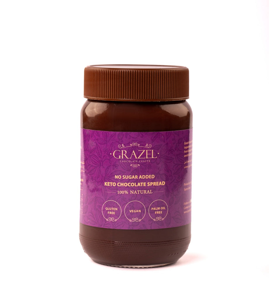 
            
                Load image into Gallery viewer, Grazel - sugar free keto chocolate spread
            
        