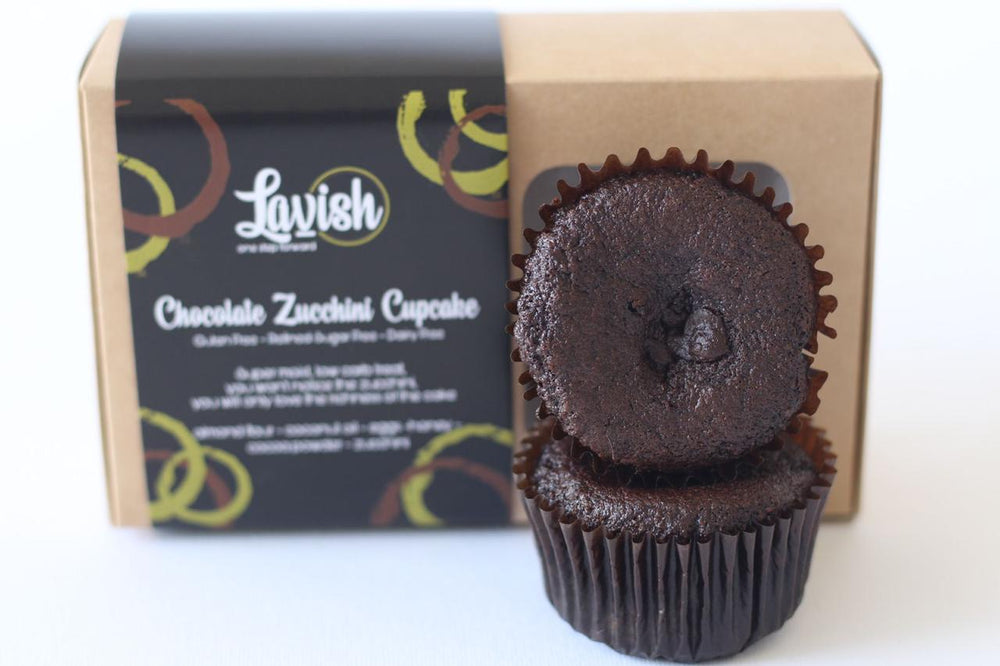 Lavish Chocolate Zucchini Cupcake