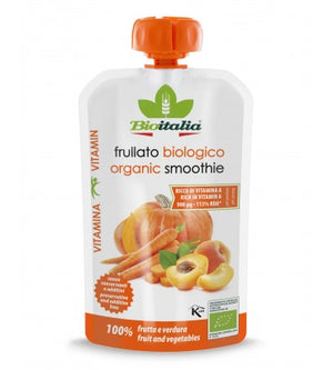 BioItalia Organic Carrot, Apricot & Pumpkin Puree 120g