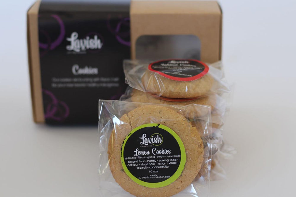 Lavish Lemon Cookies (Sugar-Free)- A Box of 6 or 12 Pieces