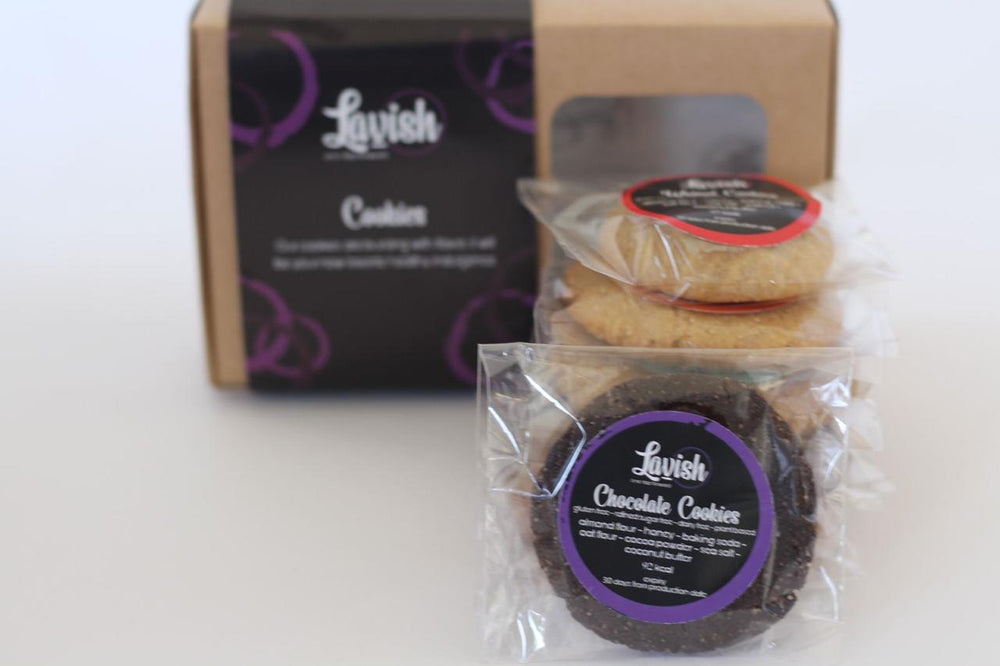Lavish Chocolate Cookies (Sugar-Free) - A Box of 6 or 12 Pieces
