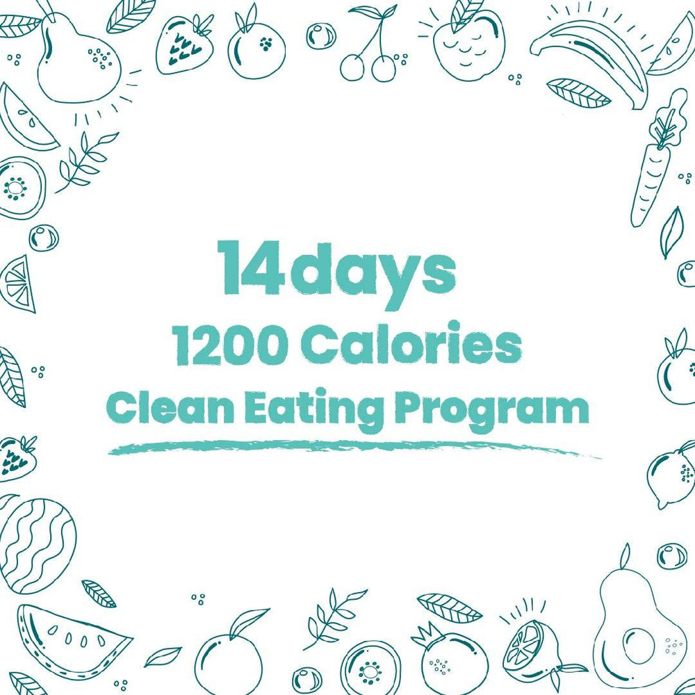 
            
                Load image into Gallery viewer, 1200 to 1400 Calories - Clean Eating Program
            
        