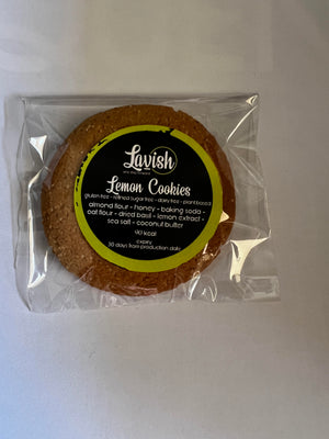 Lavish Lemon Cookies (Sugar-Free)- A Box of 6 or 12 Pieces